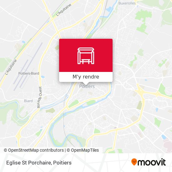 Eglise St Porchaire plan