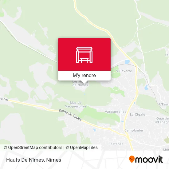 Hauts De Nîmes plan