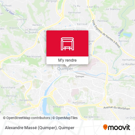 Alexandre Massé (Quimper) plan