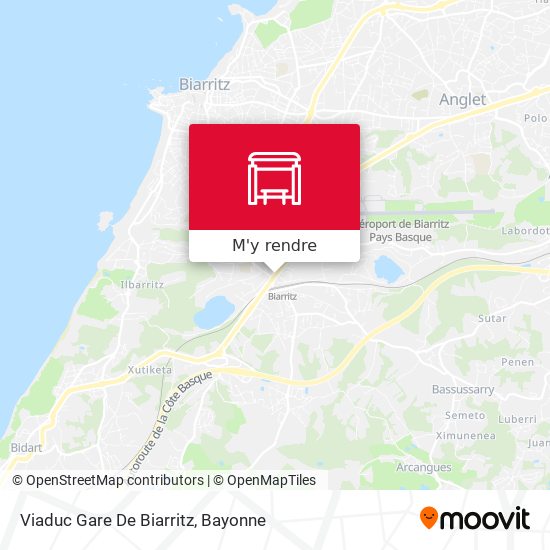 Viaduc Gare De Biarritz plan