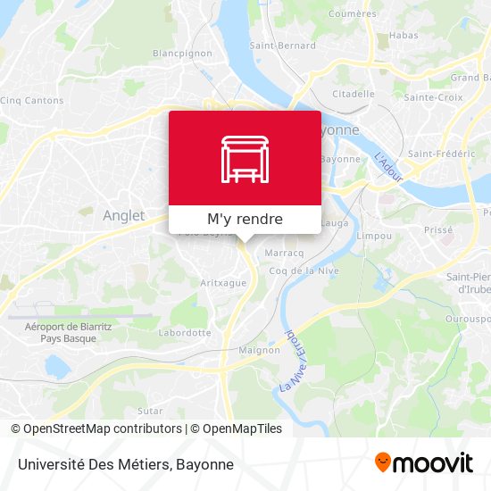 Université Des Métiers plan
