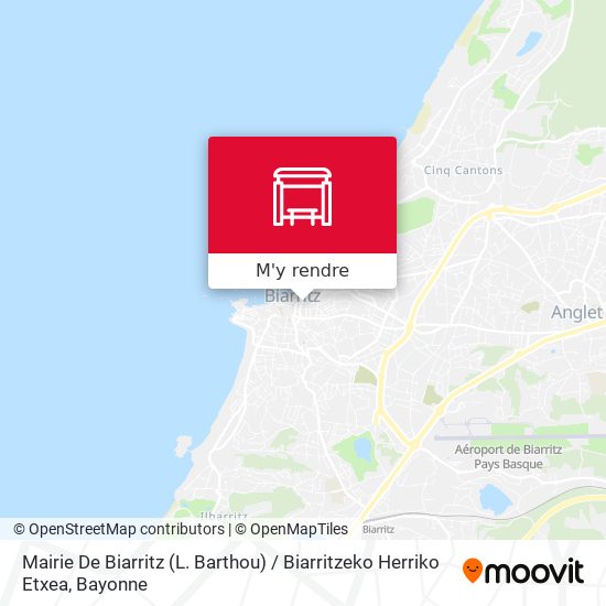 Mairie De Biarritz (L. Barthou) / Biarritzeko Herriko Etxea plan