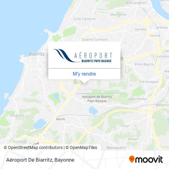 Aéroport De Biarritz plan