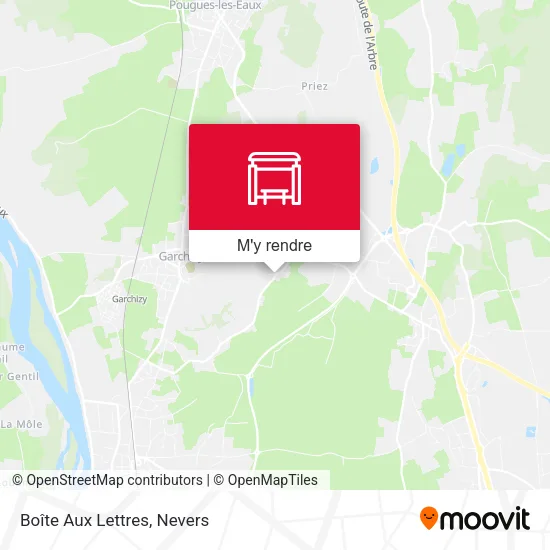 Boîte Aux Lettres plan
