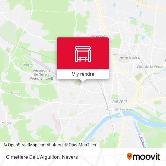 Cimetière De L'Aiguillon plan