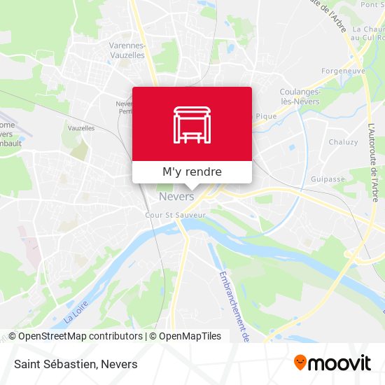 Saint Sébastien plan
