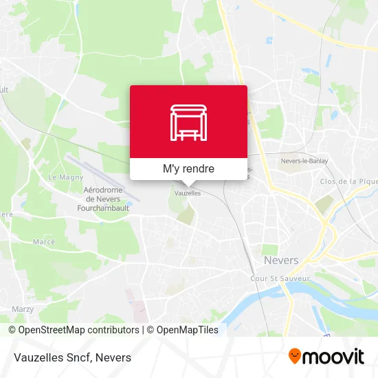 Vauzelles Sncf plan