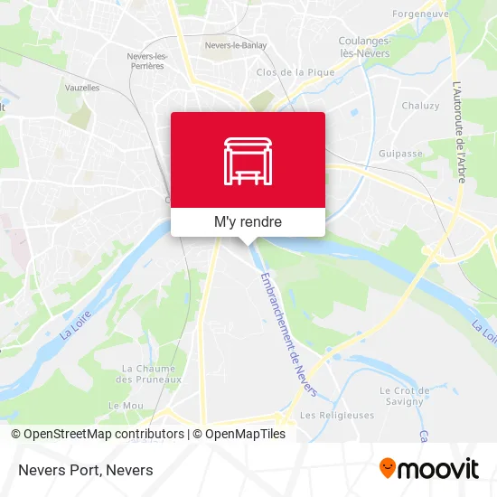 Nevers Port plan