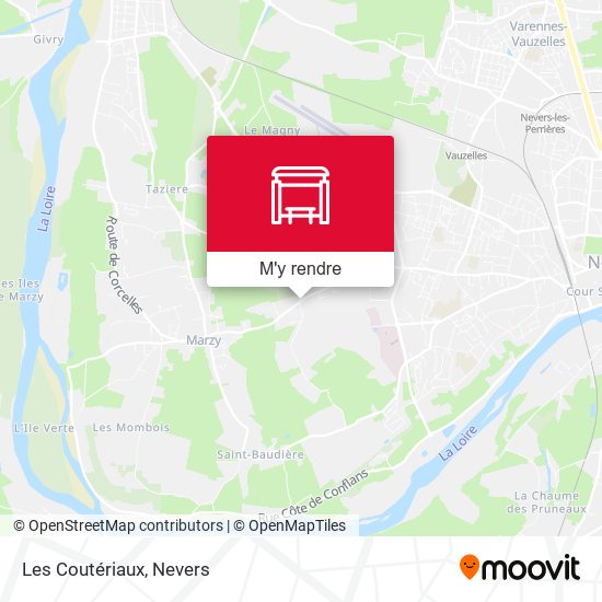 Les Coutériaux plan