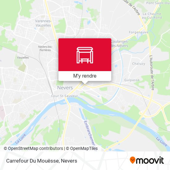 Carrefour Du Mouësse plan