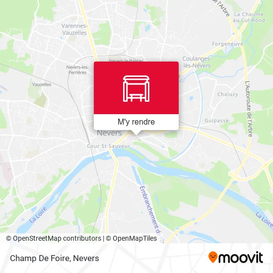 Champ De Foire plan