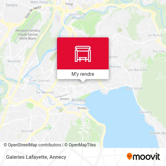 Galeries Lafayette plan