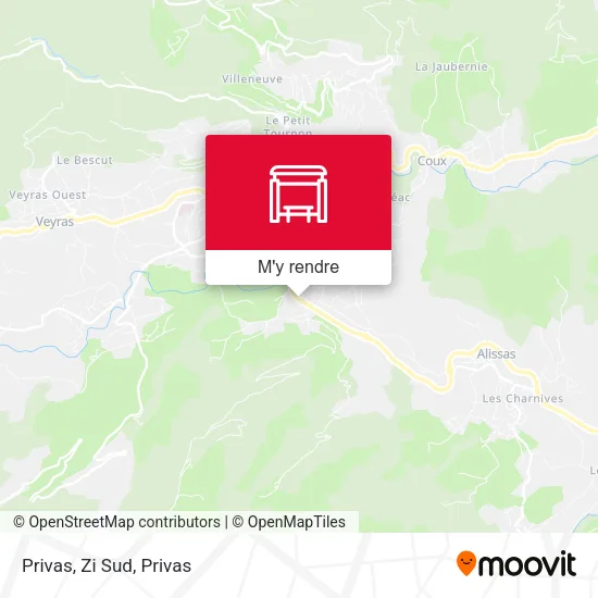 Privas, Zi Sud plan