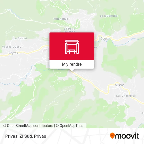 Privas, Zi Sud plan