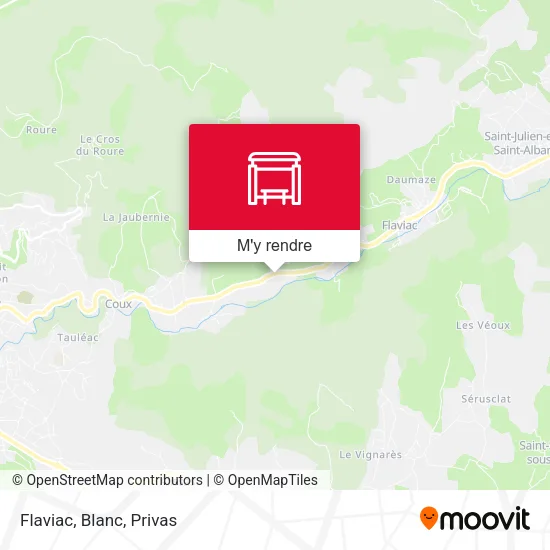 Flaviac, Blanc plan