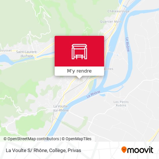 La Voulte S/ Rhône, Collège plan