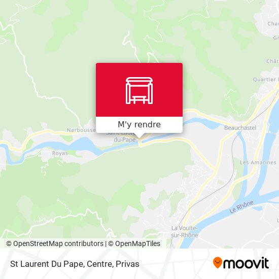 St Laurent Du Pape, Centre plan