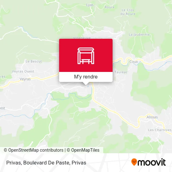 Privas, Boulevard De Paste plan