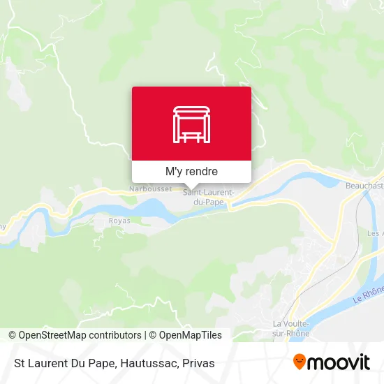 St Laurent Du Pape, Hautussac plan