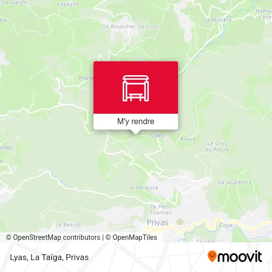 Lyas, La Taïga plan