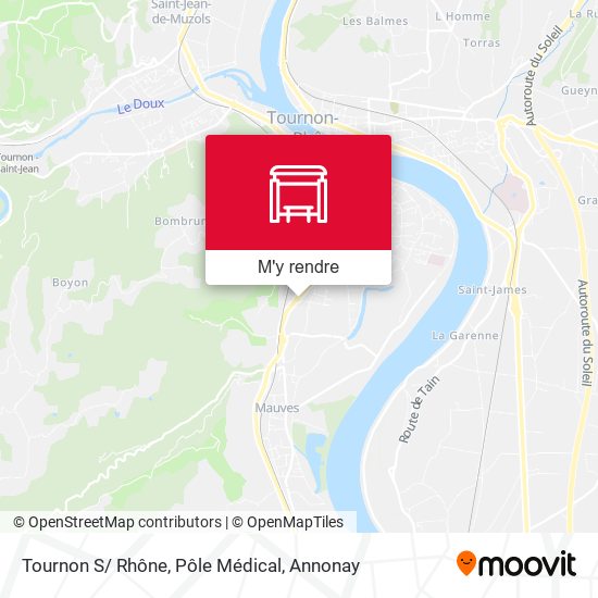 Tournon S/ Rhône, Pôle Médical plan
