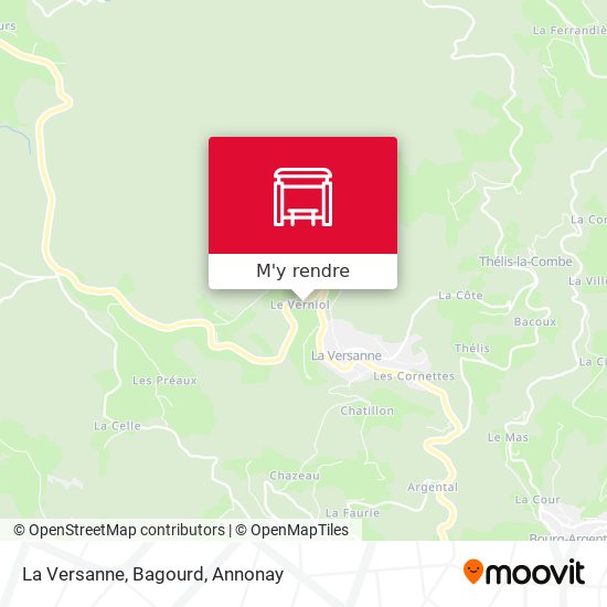 La Versanne, Bagourd plan
