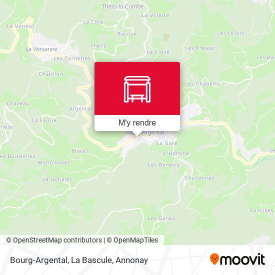Bourg-Argental, La Bascule plan