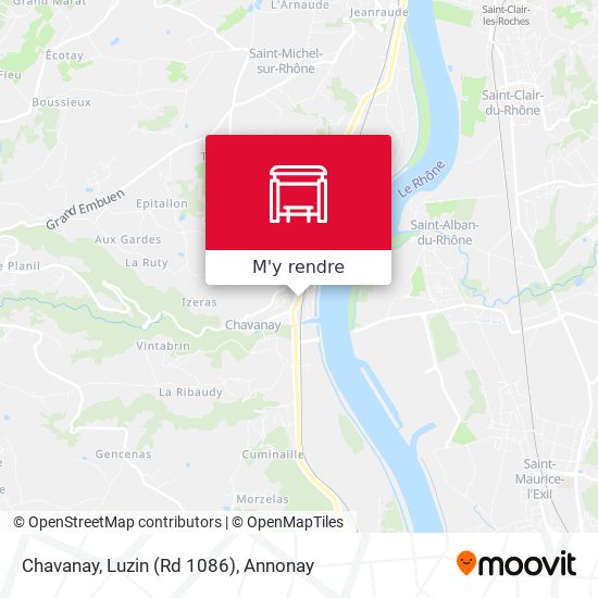 Chavanay, Luzin (Rd 1086) plan