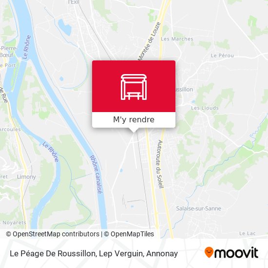 Le Péage De Roussillon, Lep Verguin plan