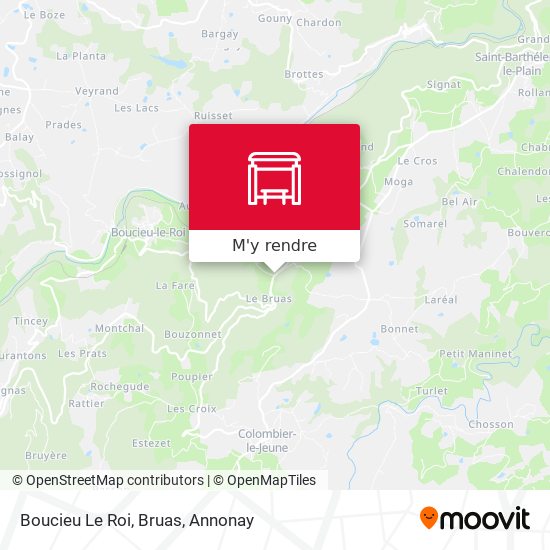 Boucieu Le Roi, Bruas plan