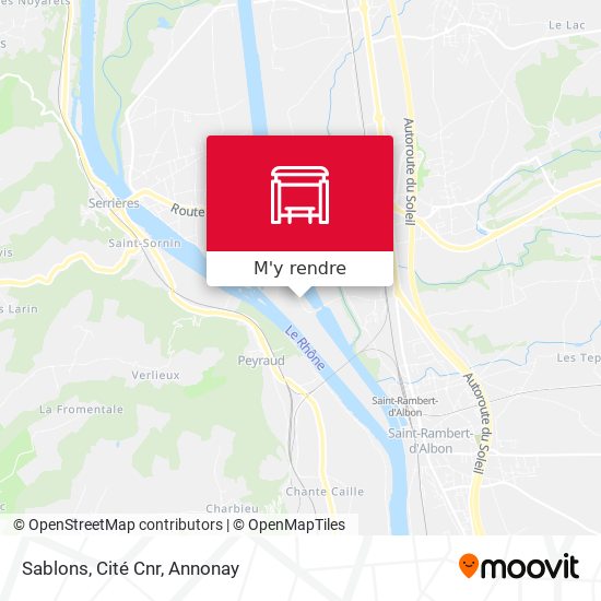Sablons, Cité Cnr plan