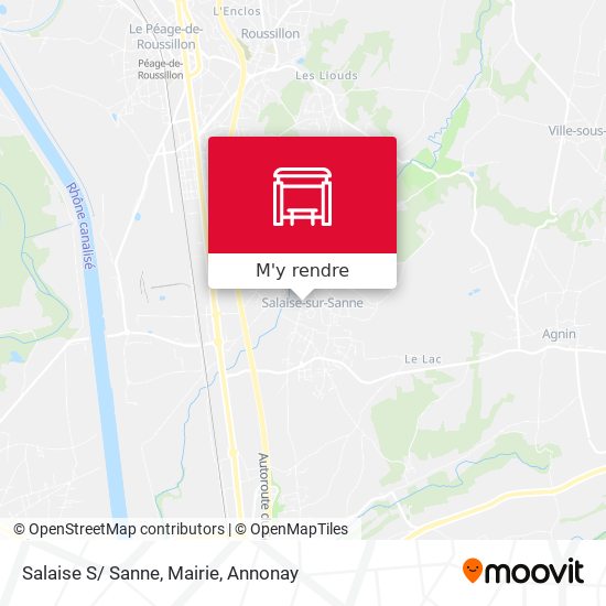 Salaise S/ Sanne, Mairie plan