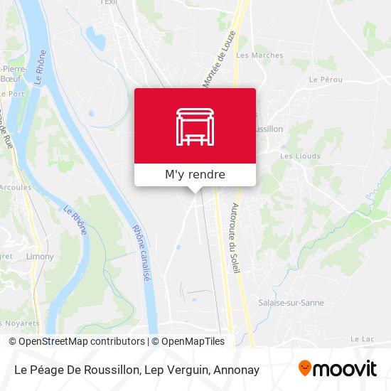 Le Péage De Roussillon, Lep Verguin plan