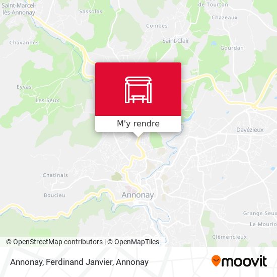 Annonay, Ferdinand Janvier plan