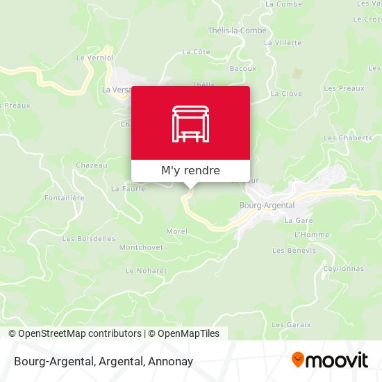 Bourg-Argental, Argental plan