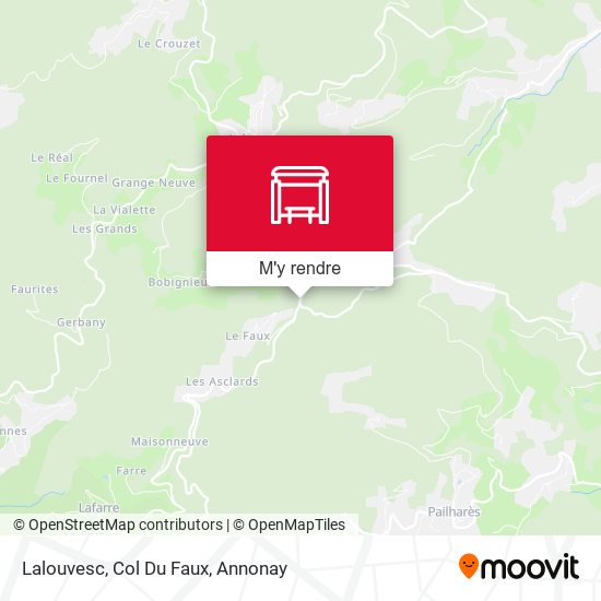 Lalouvesc, Col Du Faux plan