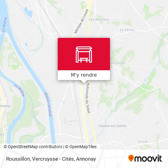 Roussillon, Vercruysse - Cités plan
