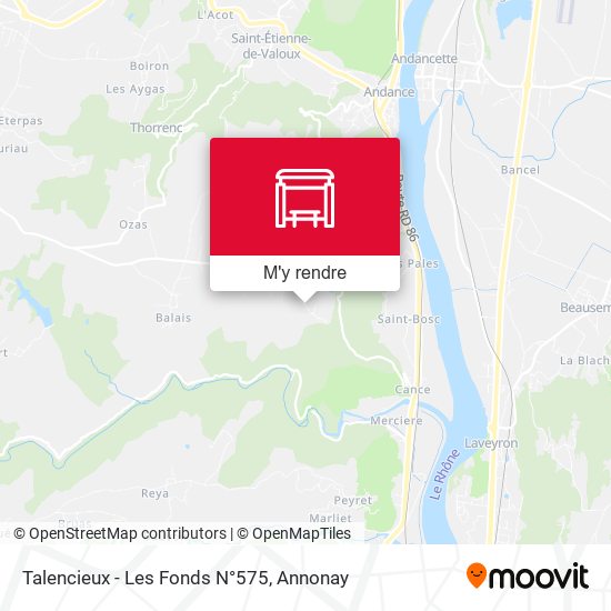 Talencieux - Les Fonds N°575 plan