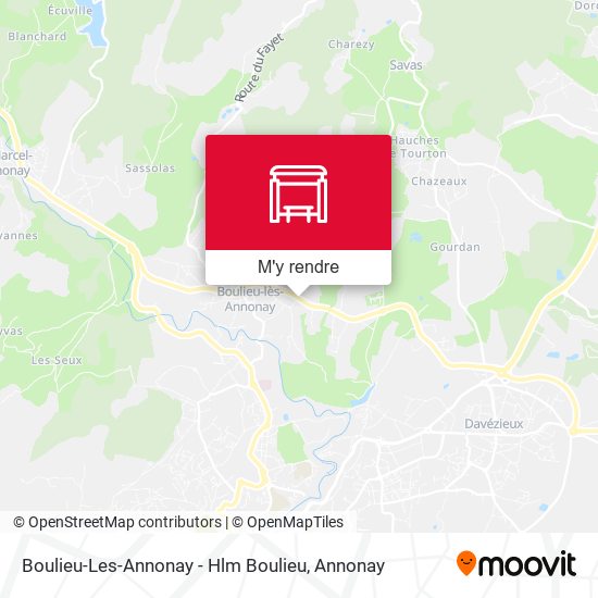 Boulieu-Les-Annonay - Hlm Boulieu plan