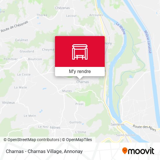 Charnas - Charnas Village plan