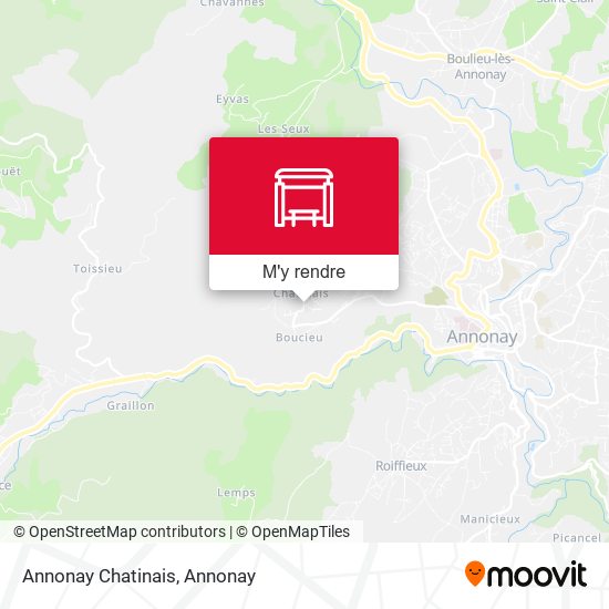 Annonay Chatinais plan