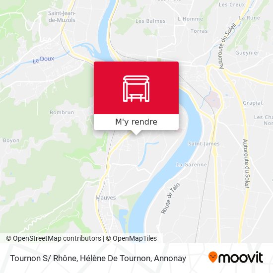 Tournon S/ Rhône, Hélène De Tournon plan