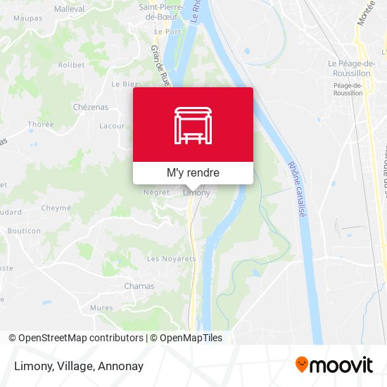 Limony, Village plan