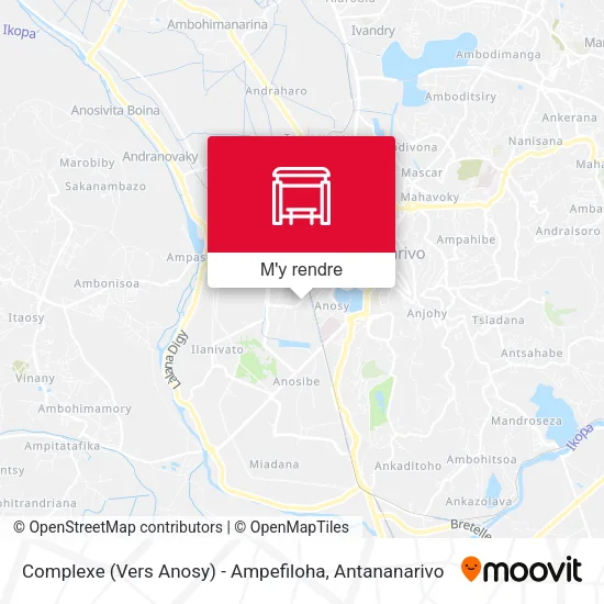Complexe (Vers Anosy) - Ampefiloha plan