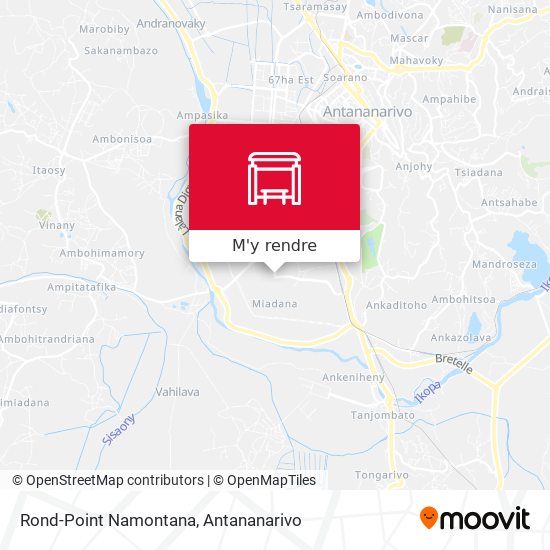 Rond-Point Namontana plan