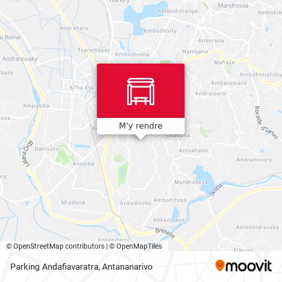 Parking Andafiavaratra plan