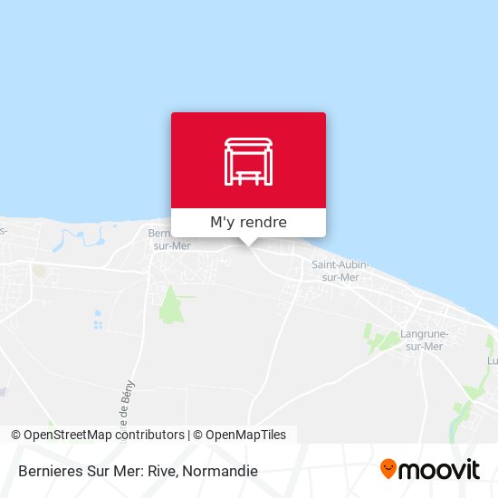 Bernieres Sur Mer: Rive plan