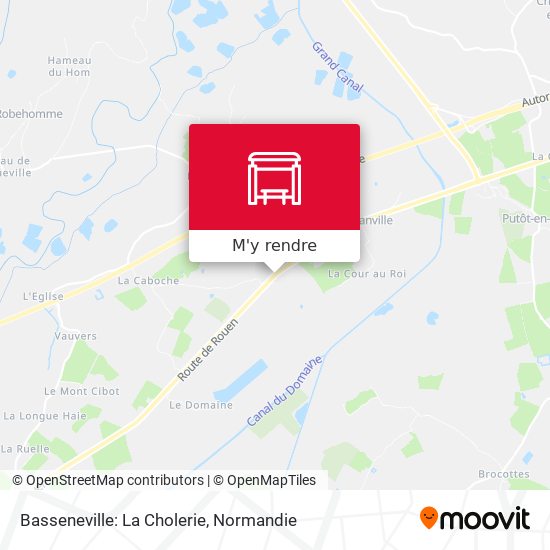 Basseneville: La Cholerie plan