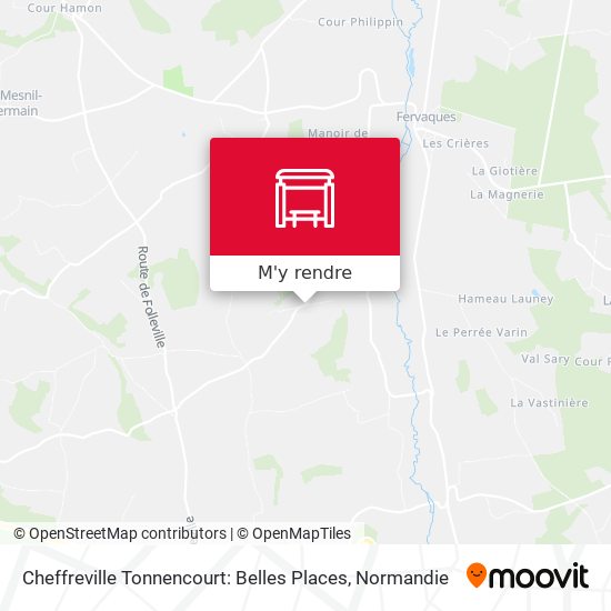 Cheffreville Tonnencourt: Belles Places plan