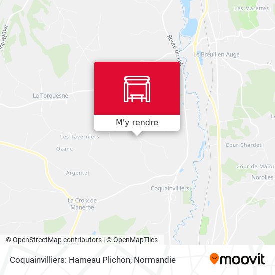 Coquainvilliers: Hameau Plichon plan